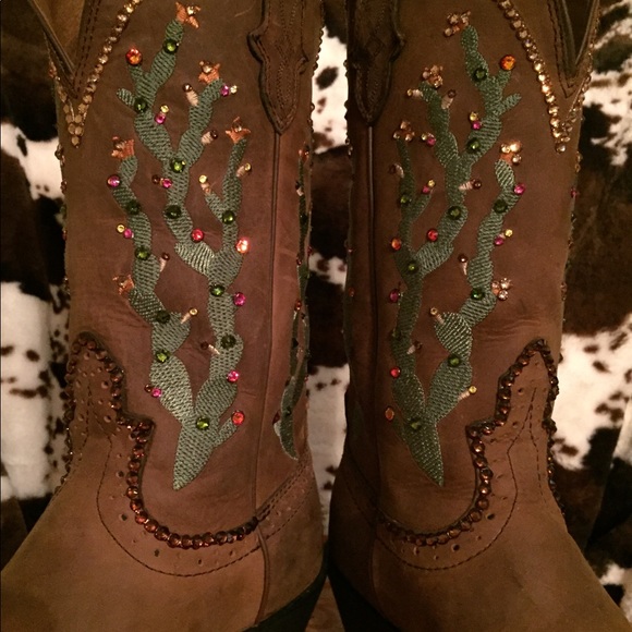 Justin Ladies Western boots - Picture 8 of 8